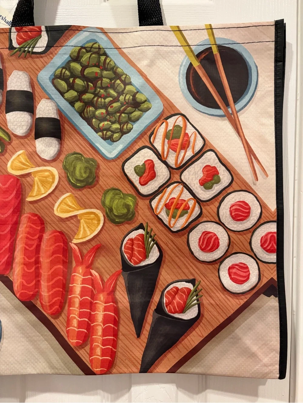 Marshalls/ TJ Maxx Reusable Sushi Tote Bag 🍣🍱🛍️
